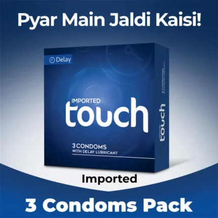 Imported Touch Condom with Delay Lubricant
